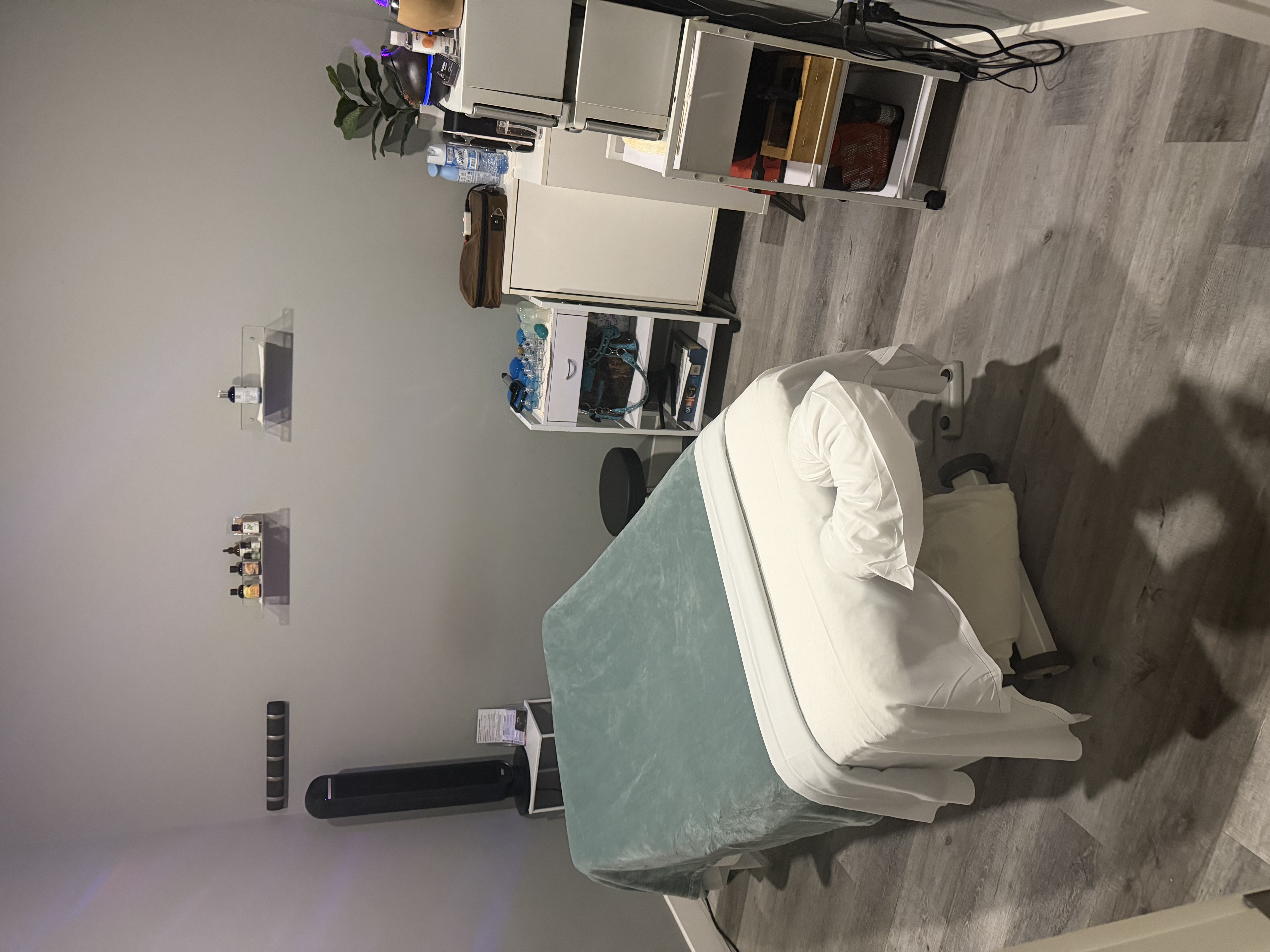 Massage therapy room at Body Mind & Spine in Mobile, AL